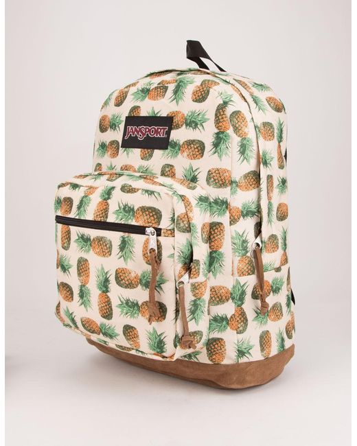 Jansport Suede Right Pack Pineapple Backpack Lyst