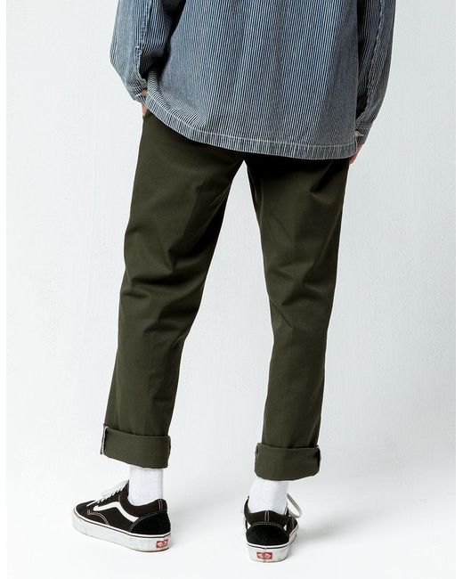Dickies Synthetic 850 Slim Taper Flex Olive Mens Pants in Green for Men - Lyst