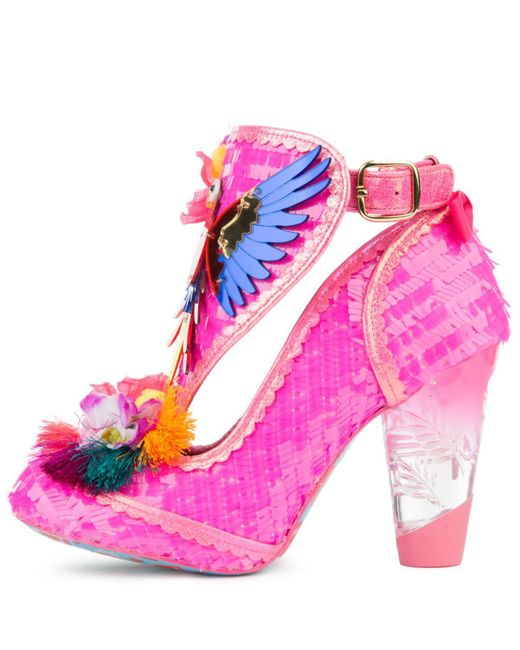 Irregular Choice Bellisima Ankle Boots in Pink - Lyst