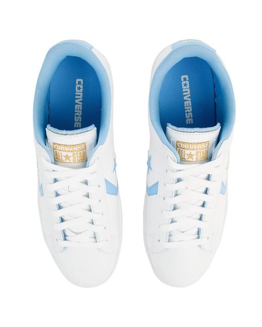 Men's Chuck Taylor Pro Leather Ox White Sneakers Men's Chuck Taylor Pro Leather Ox White Sneakers
