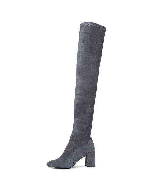 dark gray boots