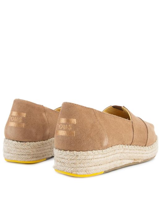 tan platform espadrilles