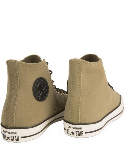 tan suede converse high tops