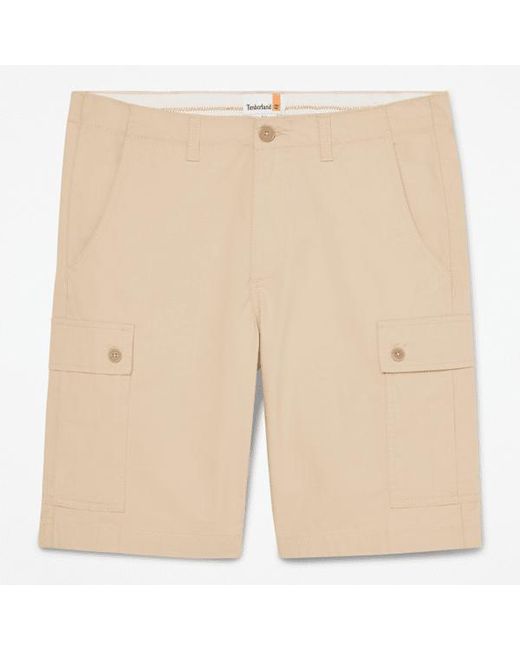 Timberland Natural Poplin Cargo Short For for men