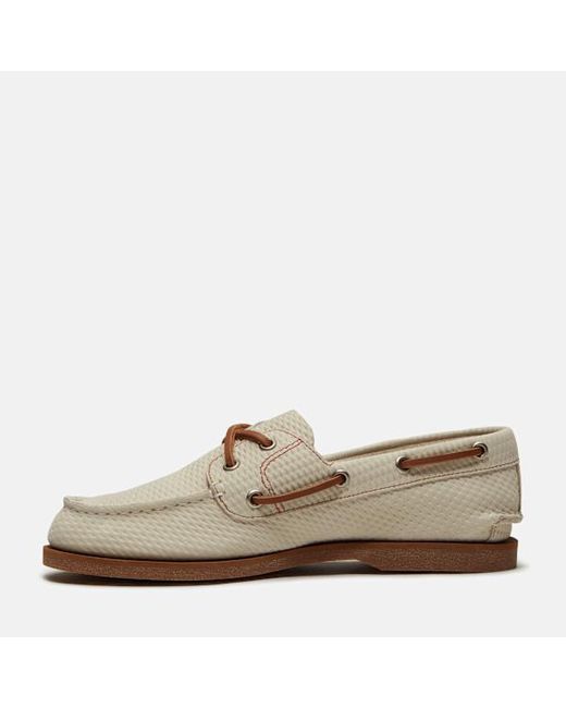 Timberland Natural Classic Boat Shoe For