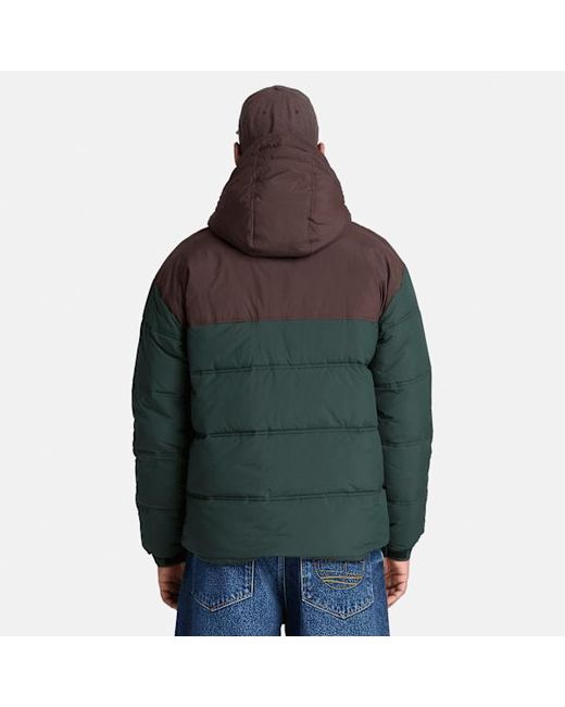 Timberland Green Water Repellent Puffer Jacket For for men
