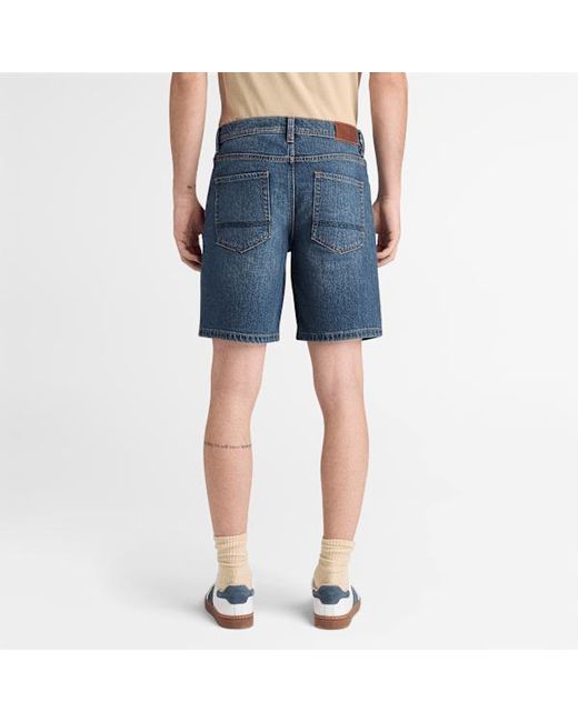 Timberland Blue Denim Short For for men