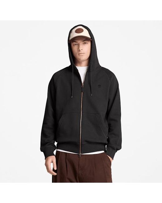 Timberland Black Exeter River Full-Zip Hoodie For for men