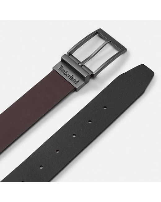 Timberland Brown Bartley Classic Reversible Belt For for men