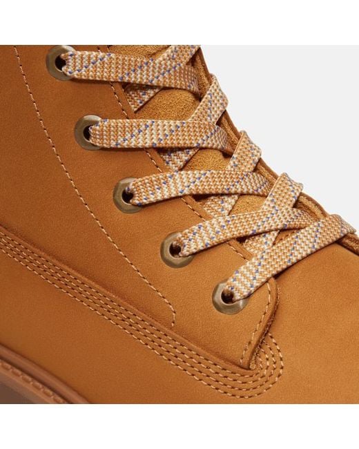 Timberland Brown Stone Street Platform Mid Boot For