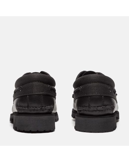Timberland Black Authentic Boat Shoe For for men