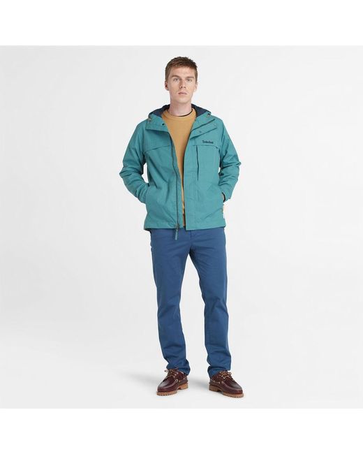 Timberland Blue Benton Water-resistant Shell Jacket for men