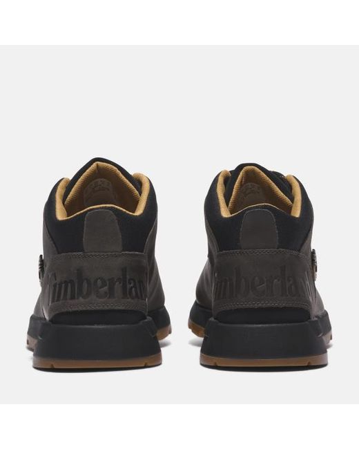 Timberland Black Sprint Trekker Mid Trainer For for men