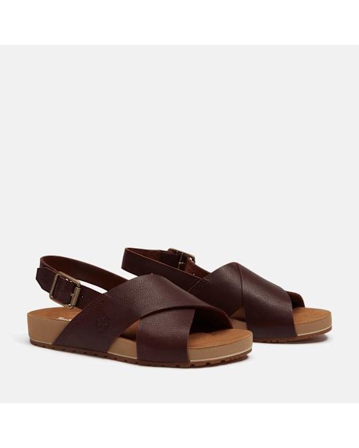 Timberland Brown Malibu Waves Basic Backstrap Sandal For