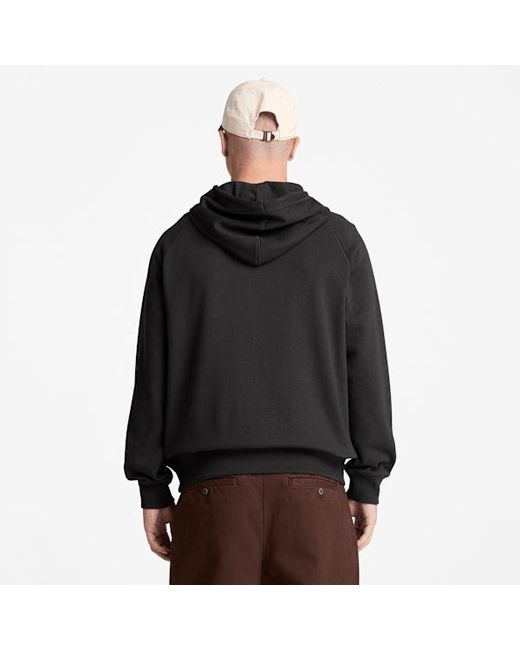 Timberland Black Exeter River Full-Zip Hoodie For for men