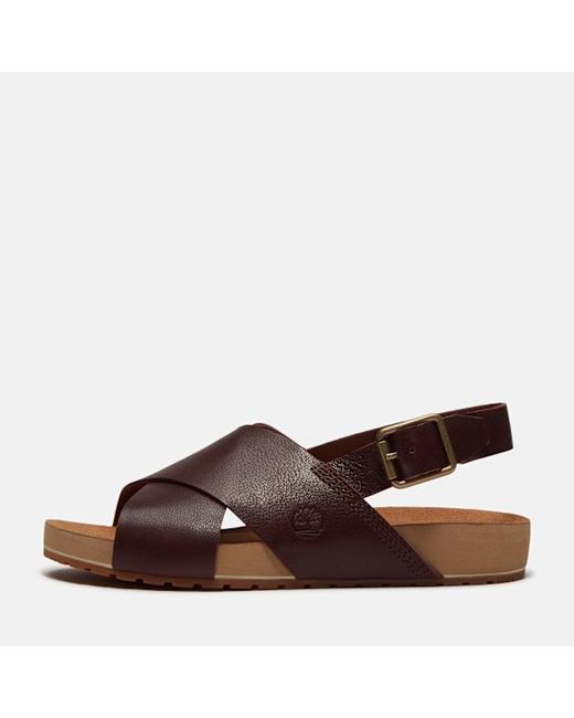 Timberland Brown Malibu Waves Basic Backstrap Sandal For