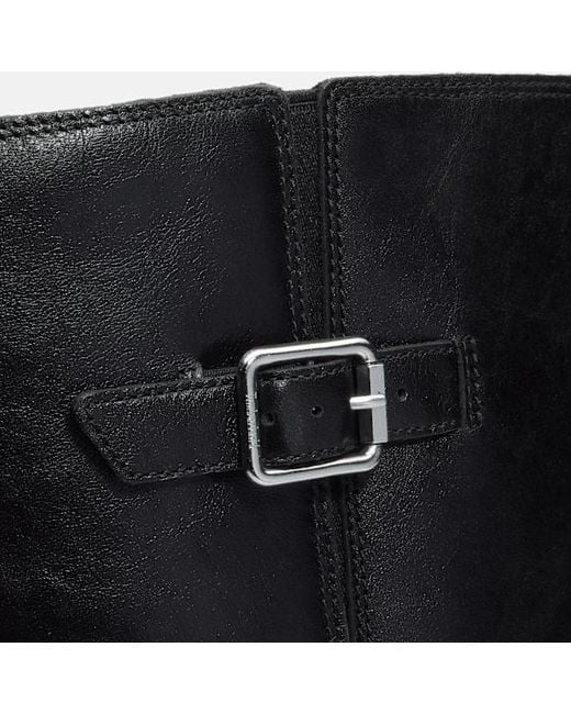 Timberland Black Stone Heights Tall Side Zip Boot For