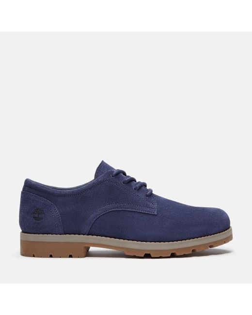 Timberland Blue Britton Square Lace-up Shoe For Men In Navy, Man, Navy, Size: 6.5 for men