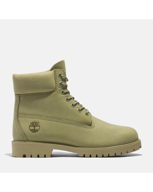 Timberland Green Heritage 6 Inch Lace-up Waterproof Boot for men