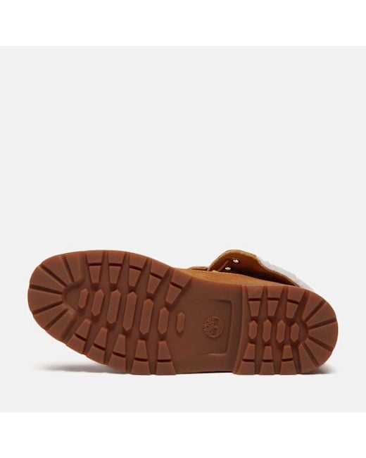 Timberland Brown Auburn Falls Warm-Lined Waterproof Boot For
