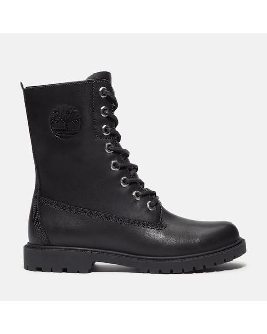Timberland Black Premium 8-Inch Waterproof Boot For