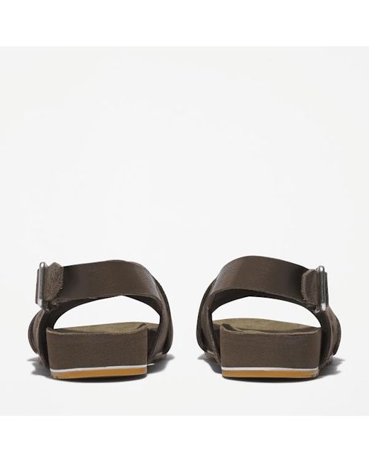 Timberland Brown Malibu Waves Basic Backstrap Sandal For