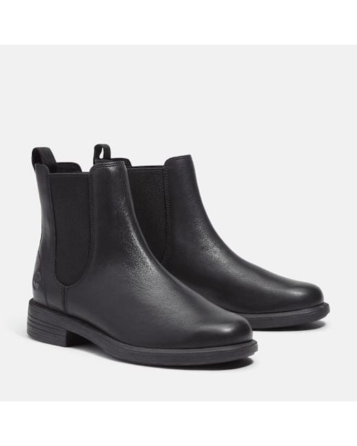 Timberland Black Verona Square Chelsea Boot For