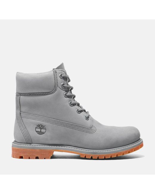 Timberland Gray 6inch Classic Boots
