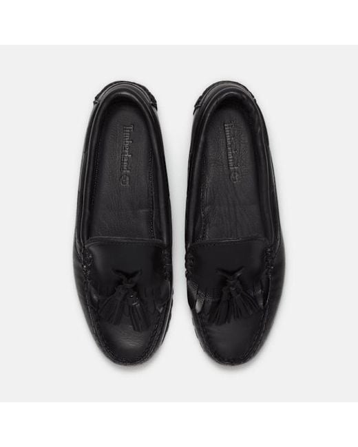 Timberland Black Authentic Kiltie Loafer For