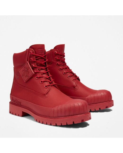 Timberland Red Bee Line X Premium 6 Inch Rubber-toe Boot for men