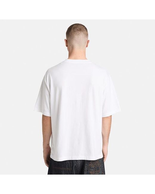 Timberland White Dunstan River Short-Sleeve T-Shirt For for men