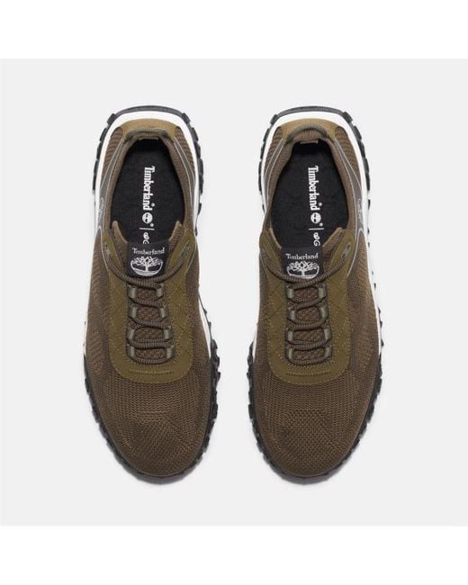 Timberland Greenstride Motion 6 Low Lace-up Trainer For Men In Green, Man, Green, Size: 6.5 for men