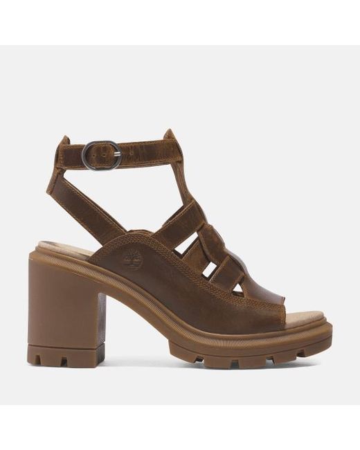 Timberland Brown Allington Heights Fisherman Heeled Sandal