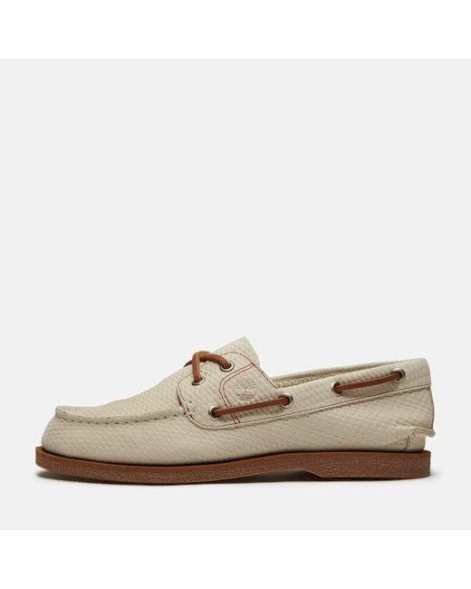 Timberland Natural Classic Boat Shoe For