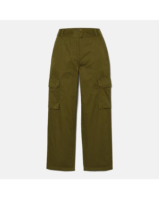 Timberland Green Brookline Utility Cargo Pants For