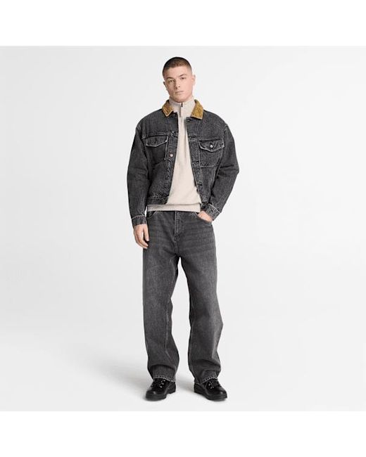 Timberland White Cohas Brook Merino Quarter-Zip Jumper For for men