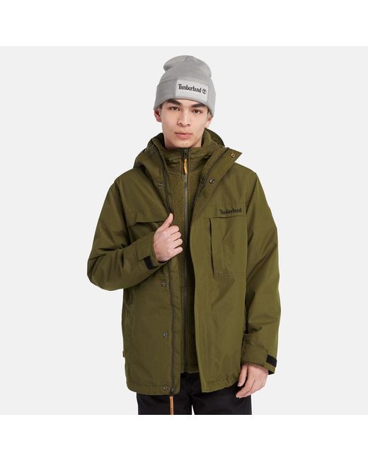 Timberland Green Benton Waterproof 3-in-1 Jacket for men