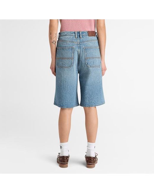Timberland Blue Denim Short For