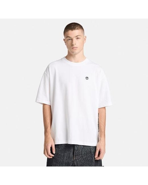Timberland White Dunstan River Short-Sleeve T-Shirt For for men