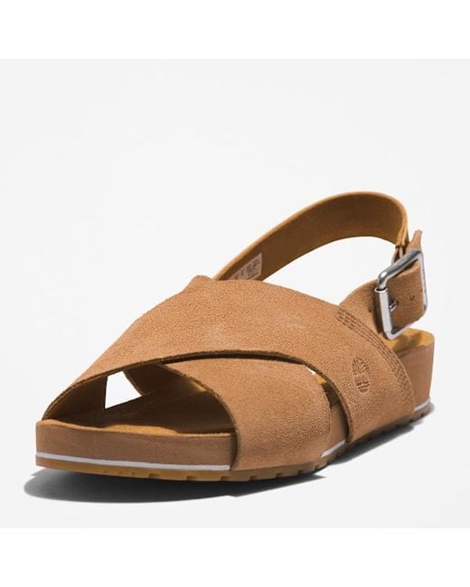 Timberland Brown Malibu Waves Basic Backstrap Sandal For