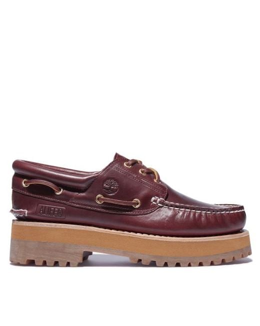Timberland Alife X 3-eye Classic Lug Boat Shoe For Men In Timberland Alife X 3-eye Classic Lug Boat Shoe For Men In