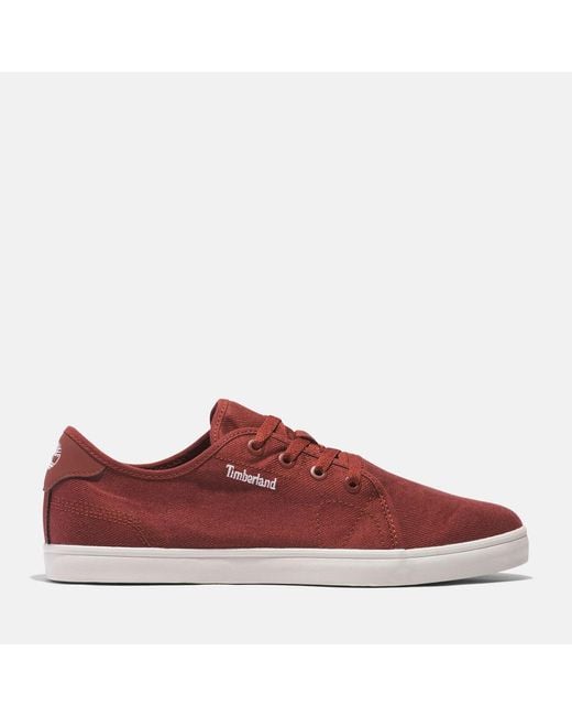 Timberland Red Skape Park Lace-up Low Trainer for men