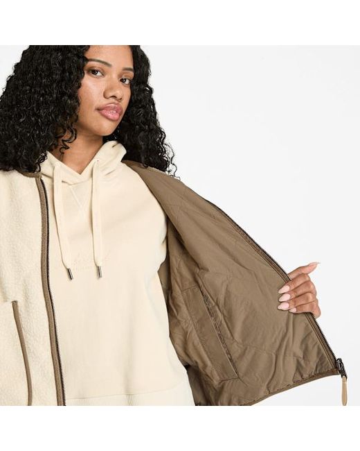 Timberland Natural High Pile Fleece Gilet For