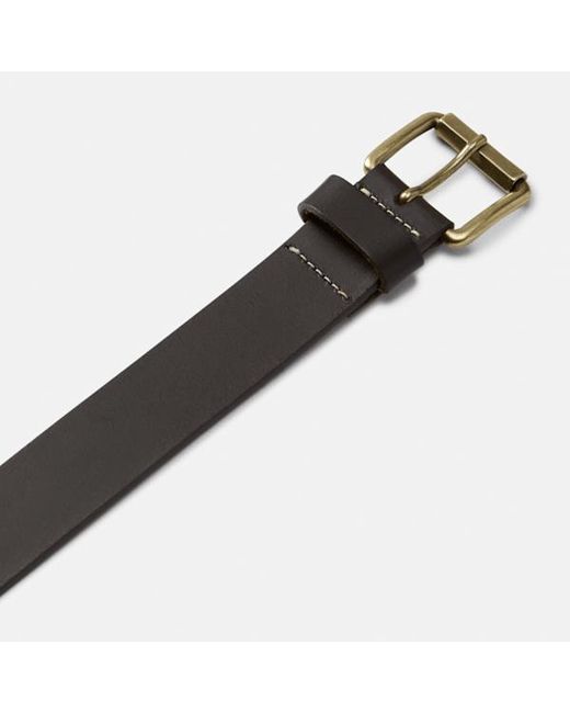Timberland Brown Casual Heritage Leather Belt For