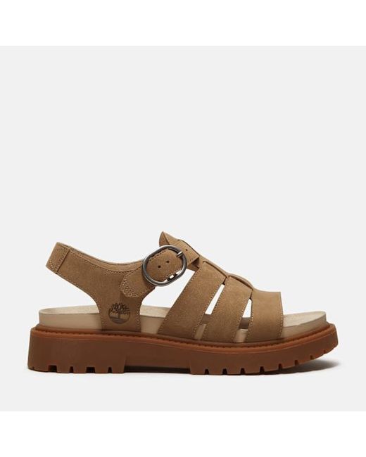 Timberland Brown Clairemont Way Fisherman Sandal For