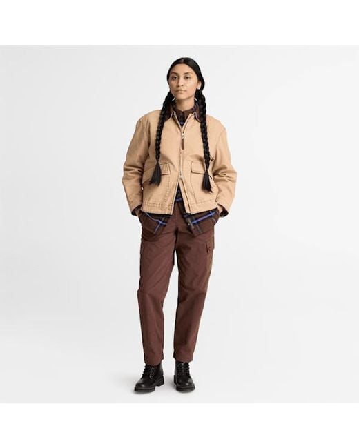 Timberland Natural Strafford Washed Canvas Jacket 2.0 For