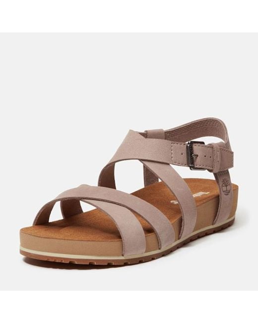 Timberland Brown Malibu Waves Backstrap Sandal For