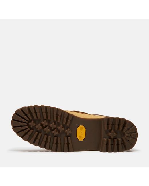 Timberland Brown Authentic 3-Eye Boat Shoe For for men