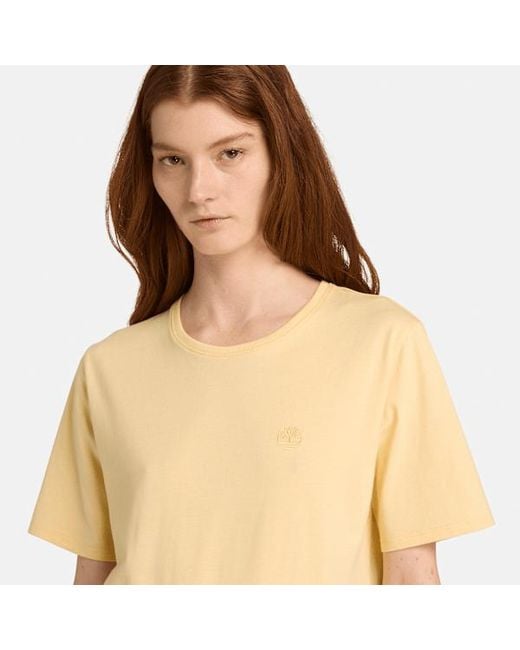 Timberland Natural Dunstan Short-Sleeve T-Shirt For