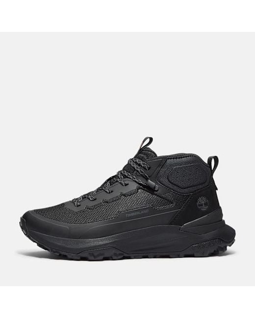 Timberland Black Motion Access Mid Trainer For for men